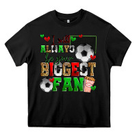 Black i will always be your biggest fan soccer Heavy Core Tee - Zillion Design Studio