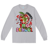 Moon Dust crushed 100 days of school Long Sleeve Tee - MaliasSmallBusiness