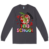 Smoke crushed 100 days of school Long Sleeve Tee - MaliasSmallBusiness