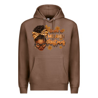 Chestnut Have a melanin Christmas afro woman Premium Hoodie - texasbilliewilder