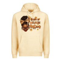 Pina Colada Have a melanin Christmas afro woman Premium Hoodie - texasbilliewilder