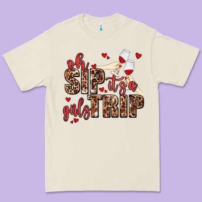 Oh Sip Its A Girls Trip Premium Tee Designed By Adodesignshop