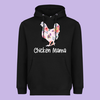 Chicken Mama Heavyweight Hoodie Designed By Bettercallsaul