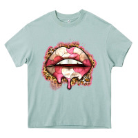 Arona volleyball lips Heavy Core Tee - Zillion Design Studio