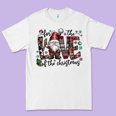 For The Love Of The Christmas Premium Tee Designed By Cowhidedigitalart