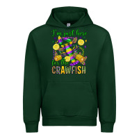 Forest Green ı'm just here for the crawfish olivia Urban Hoodie - OliviaCreatesArt