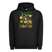 Pigment Black ı'm just here for the crawfish olivia Urban Hoodie - OliviaCreatesArt