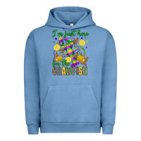 Pigment Pebble Blue ı'm just here for the crawfish olivia Urban Hoodie - OliviaCreatesArt