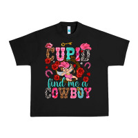 Black cupid find me a cowboy Urban Heavy Tee - NancyCooperArtShop