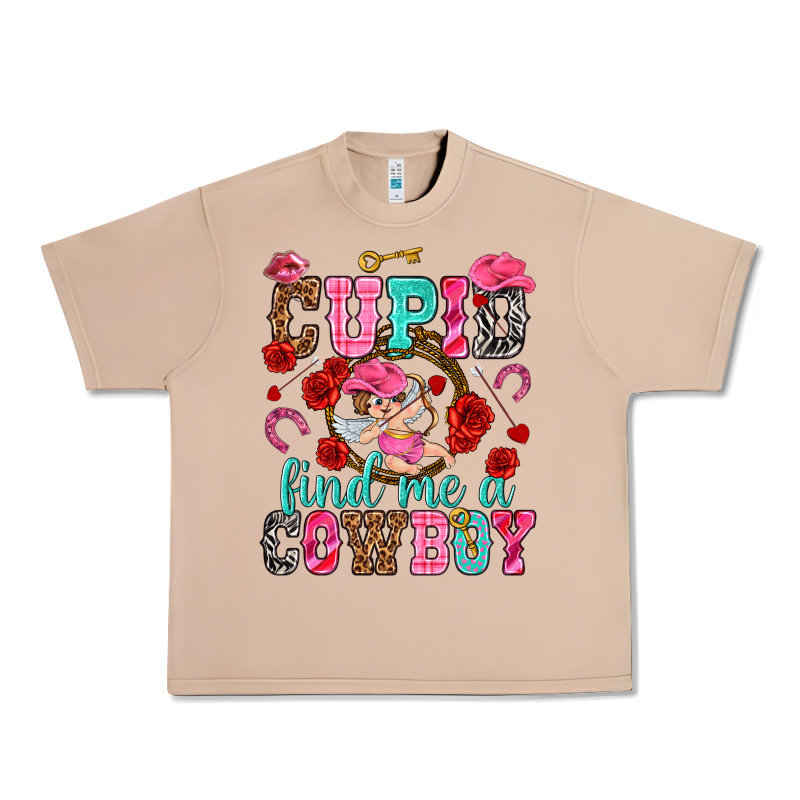 Cupid Find Me A Cowboy Urban Heavy Tee by NancyCooperArtShop | Teevron