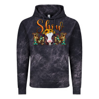 Cloud Black show mom baby cow Vintage Hoodie - Jasminsmagicworld