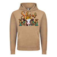 Vintage Coffee show mom baby cow Vintage Hoodie - Jasminsmagicworld