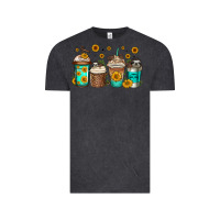 Vintage Black sloth coffee cups Vintage Tee - Jasminsmagicworld