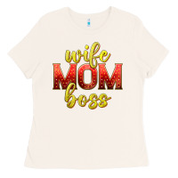 Bone wife mom boss Ladies Tee - texasbilliewilder