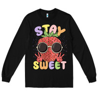 Black stay sweet Long Sleeve Tee - MaliasSmallBusiness