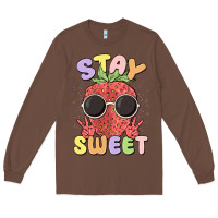 Chestnut stay sweet Long Sleeve Tee - MaliasSmallBusiness