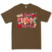 Cacao i teach sweet hearts valentine's day teacher Premium Tee - FaDigitalArtStudio