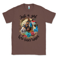 Chestnut just a girl who loves horses haflinger Classic Tee - LillyAllenDesigns