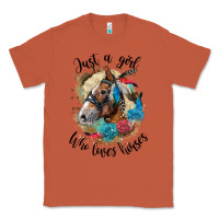Copper just a girl who loves horses haflinger Classic Tee - LillyAllenDesigns
