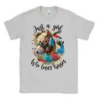 Moon Dust just a girl who loves horses haflinger Classic Tee - LillyAllenDesigns