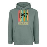 Sage August 1997 23 Years Old 23rd Birthday Heavyweight Hoodie - Bettercallsaul