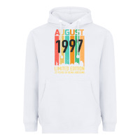 White August 1997 23 Years Old 23rd Birthday Heavyweight Hoodie - Bettercallsaul
