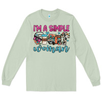 Matcha i'm a simple woman Long Sleeve Tee - JahusDesignShop