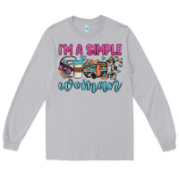 Moon Dust i'm a simple woman Long Sleeve Tee - JahusDesignShop
