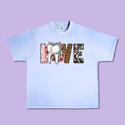 Love Dentist Life Urban Heavy Tee Designed By Jasminsmagicworld