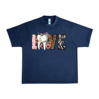Navy love dentist life Urban Heavy Tee - Jasminsmagicworld