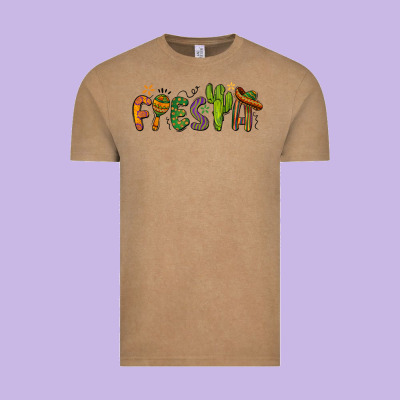 Fiesta Cinco De Mayo Vintage Tee Designed By Barkaloodesign