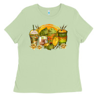 Matcha frog coffee cups Ladies Tee - Zillion Design Studio