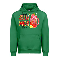 Emerald sweet summer time waterolor Urban Hoodie - CowCowDesign