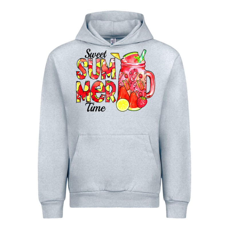 Sweet Summer Time Waterolor Urban Hoodie by CowCowDesign | Teevron