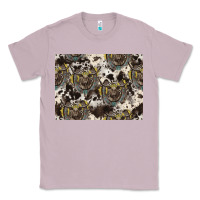 Lilac Longhorn Pattern Classic Tee - CowhideDigitalArt