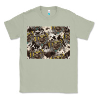 Matcha Longhorn Pattern Classic Tee - CowhideDigitalArt