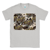 Moon Dust Longhorn Pattern Classic Tee - CowhideDigitalArt