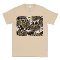 Mushroom Longhorn Pattern Classic Tee - CowhideDigitalArt
