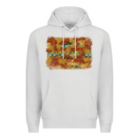 Dove Grey Aztec Background Pattern Western Premium Hoodie - texasbilliewilder