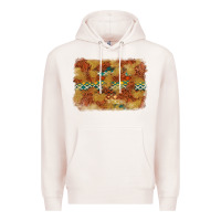 Pale Pink Aztec Background Pattern Western Premium Hoodie - texasbilliewilder