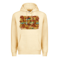 Pina Colada Aztec Background Pattern Western Premium Hoodie - texasbilliewilder