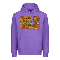 Purple Aztec Background Pattern Western Premium Hoodie - texasbilliewilder
