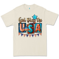Bone God bless the USA 4th of july Premium Tee - CowGirlArtShop