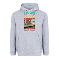 Heather Grey Any man can be a father But it take someone special to be a Pawpaw Heavyweight Hoodie - Bettercallsaul
