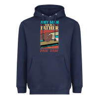 Navy Any man can be a father But it take someone special to be a Pawpaw Heavyweight Hoodie - Bettercallsaul