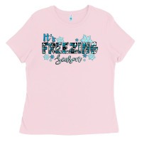 It's Freezing Season Winter Ladies Tee | Teevron