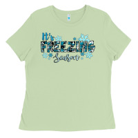 Matcha it's freezing season winter Ladies Tee - RanaPortraitStore