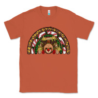 Copper reindeer rainbow christmas Classic Tee - AdoDesignShop