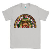 Moon Dust reindeer rainbow christmas Classic Tee - AdoDesignShop