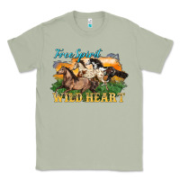 Matcha free spirit wild heart 3 horses Classic Tee - LillyAllenDesigns